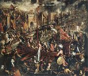 Domenico Tintoretto The Conquest of Constantinople Sweden oil painting artist